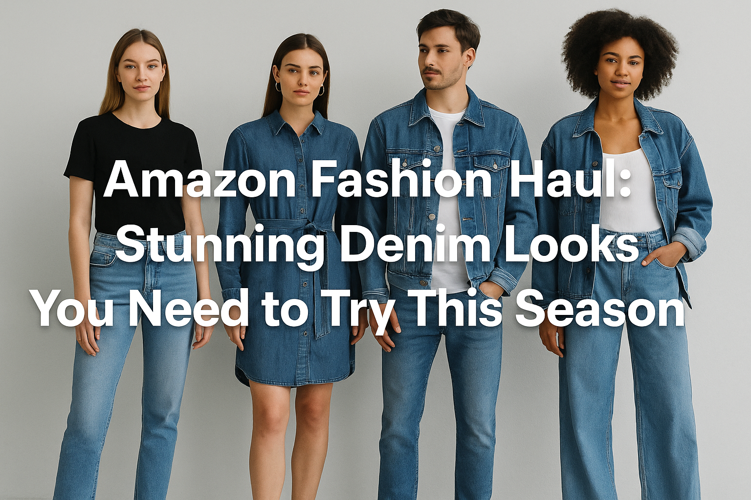 Amazon Fashion Haul: Stunning Denim Looks You Need to Try This Season