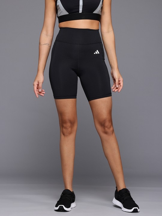 ADIDAS Women Optime Essentials Stash Pocket 7-Inch Training Short